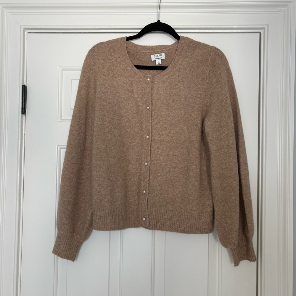 Jcrew Extra Soft Pearl Sweater